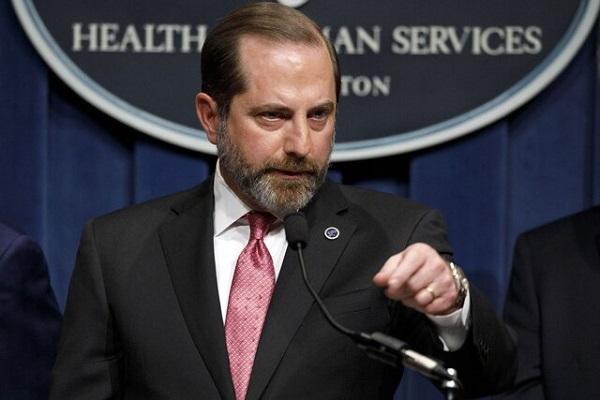 وزیر بهداشت آمریکا هم استعفا کرد