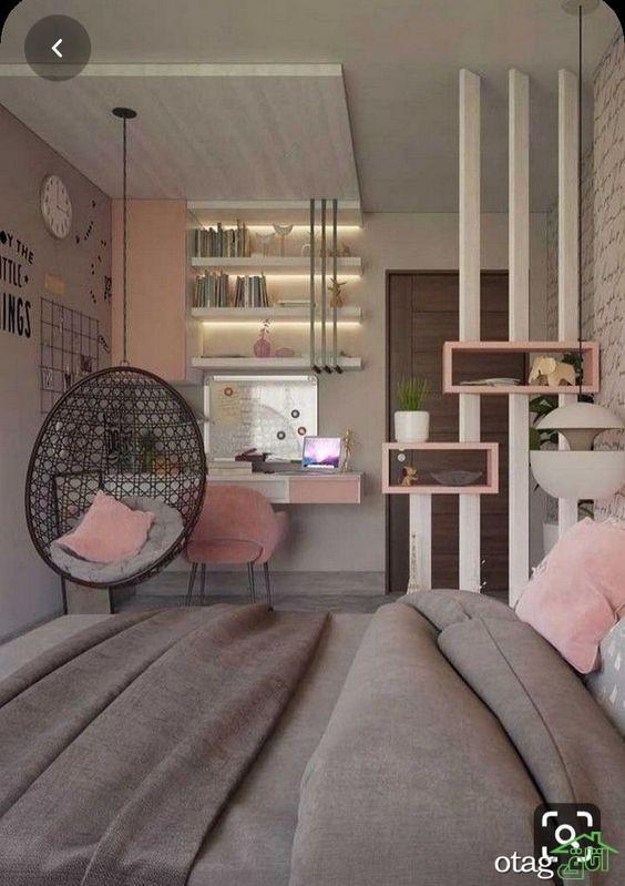 جدیدترین ایده ها برای طراحی دکوراسیون داخلی اتاق خواب دخترانه