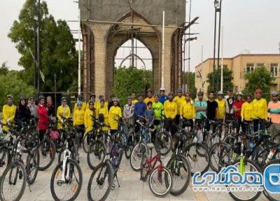 برگزاری همایش دوچرخه سواری سایکل گردشگر ها در بوشهر