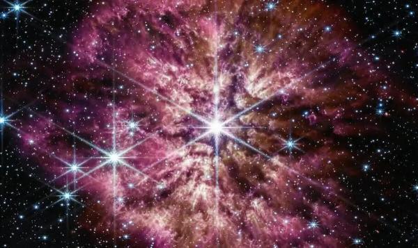 جیمز وب تصویر فوق العاده ای از یک ستاره پیش از انفجار را منتشر کرد
